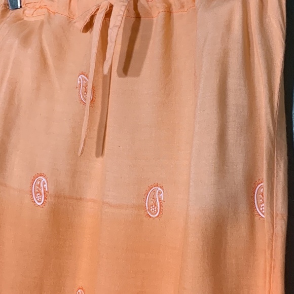 Orange Ombré Maxi Skirt - Picture 3 of 6